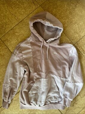 Adidas Lilac Patchwork Hoodie